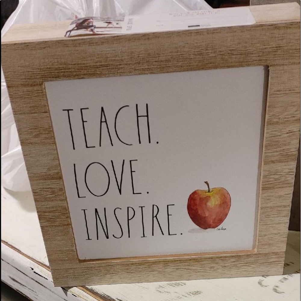 Rae Dunn decor sign